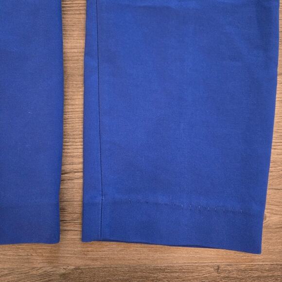 Express Women's Columnist Low Rise Slim Ankle Pant Cobalt Blue Size 6 - Picture 10 of 11